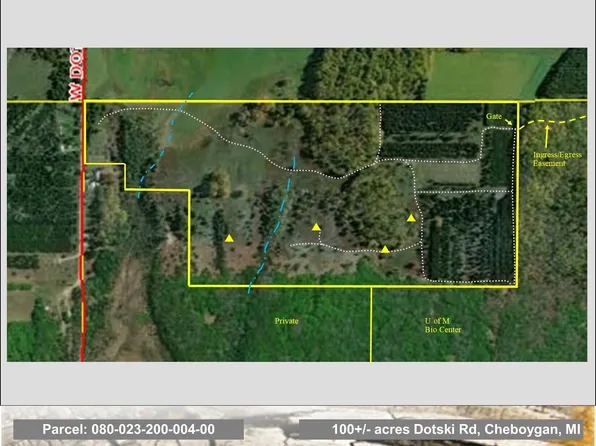 W Dotski Rd, Cheboygan, MI 49721
