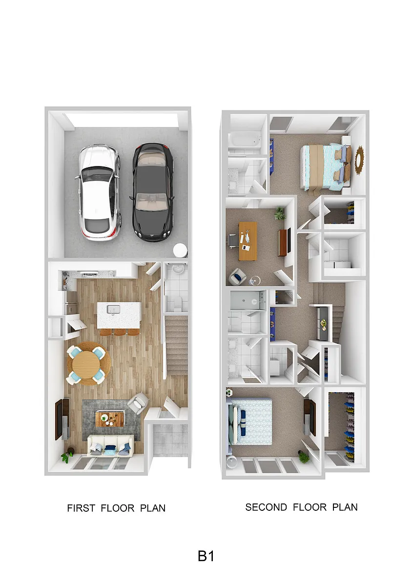 Floor plan B1