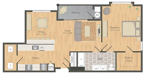 Floor plan Maple