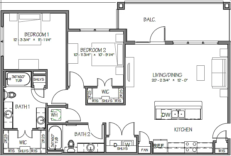 Floor plan B2