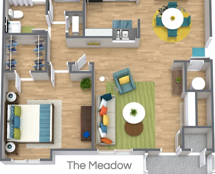 The Meadow Floorplan Diagram