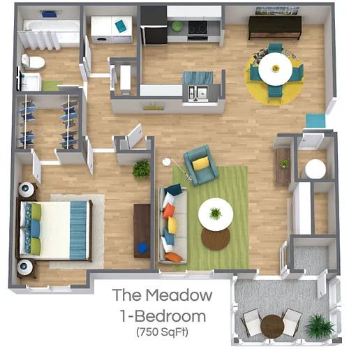 Floor plan The Meadow