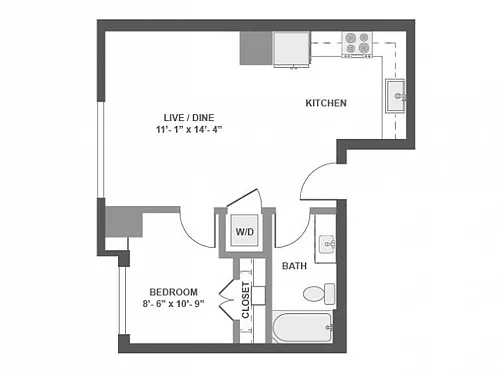 Floor plan A1a