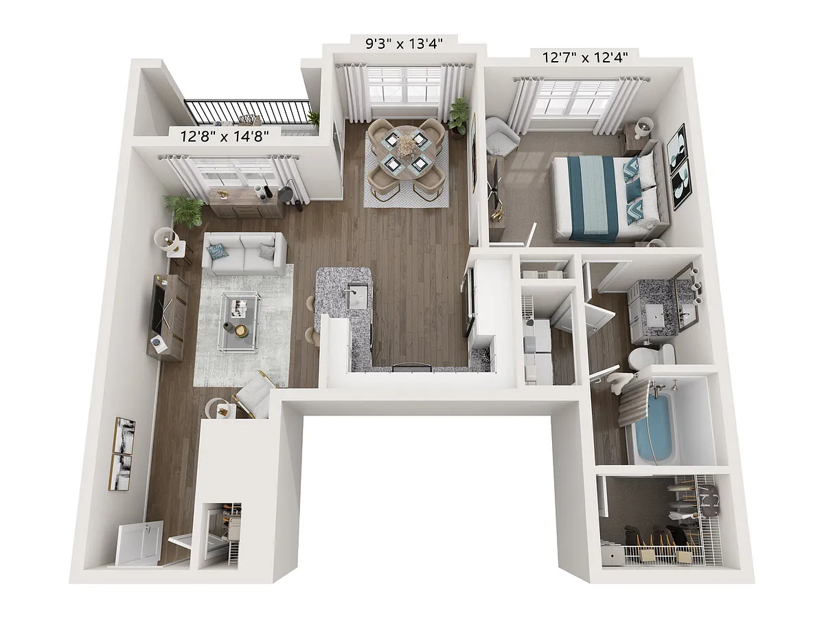 Floor plan A2