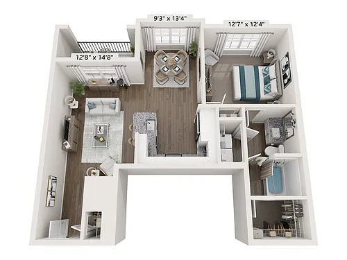 Floor plan A2
