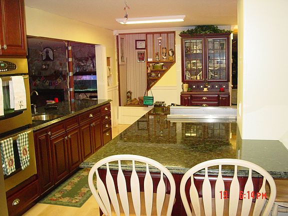 the kitchen during renovation