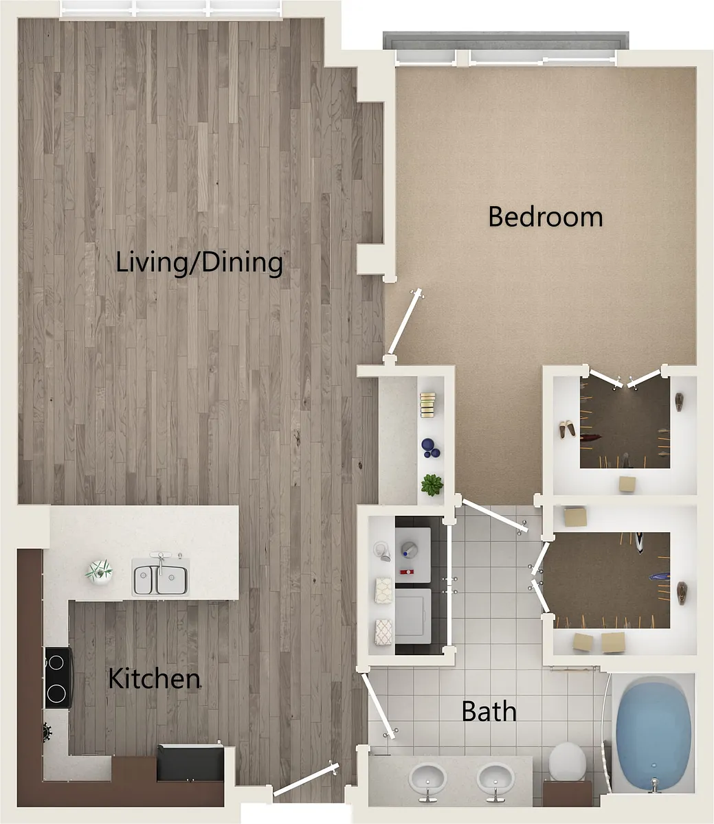 Floor plan A1Y