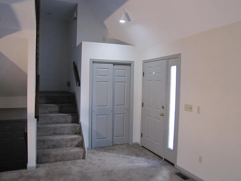 inside entry area