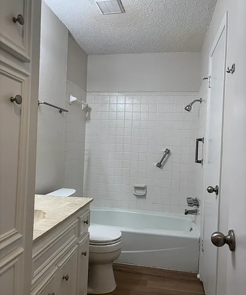 Bath/shower combination.