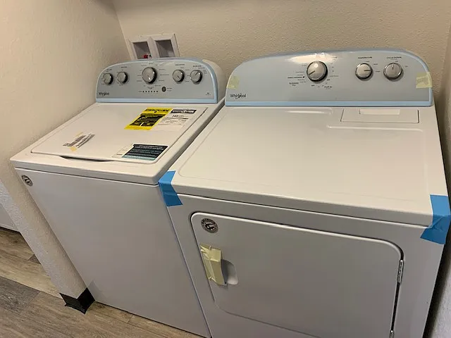 Washer and Dryer