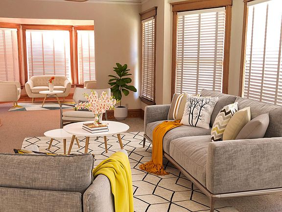 Living room looking towards family room