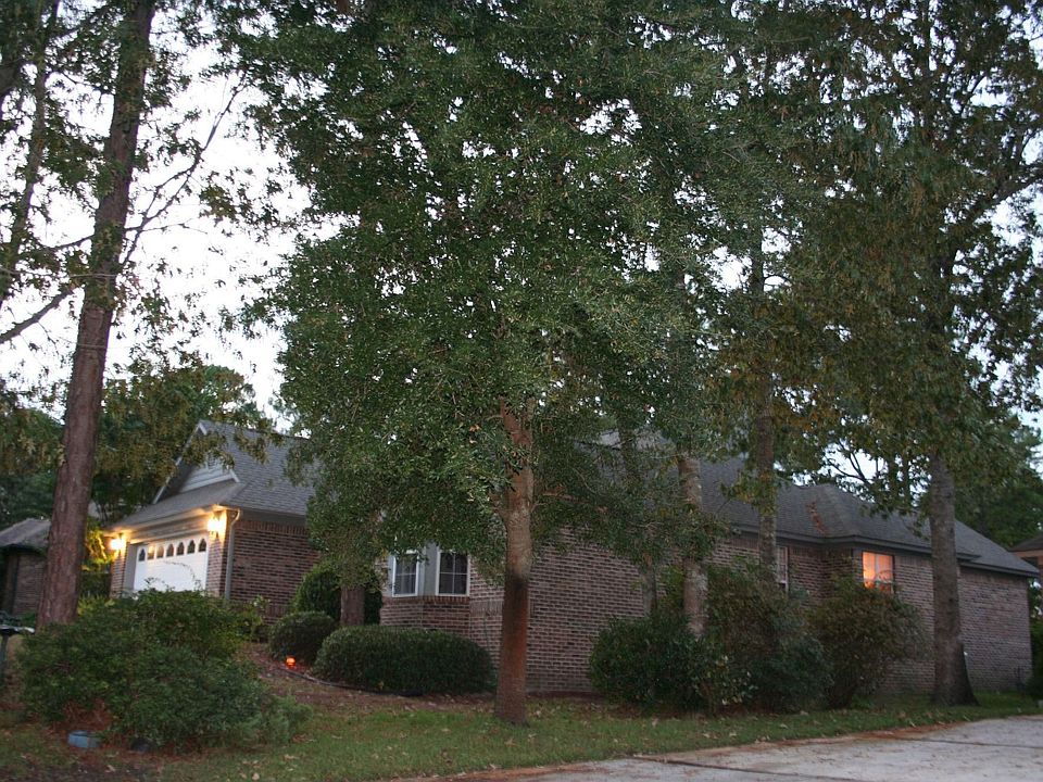 Evening view from side angle