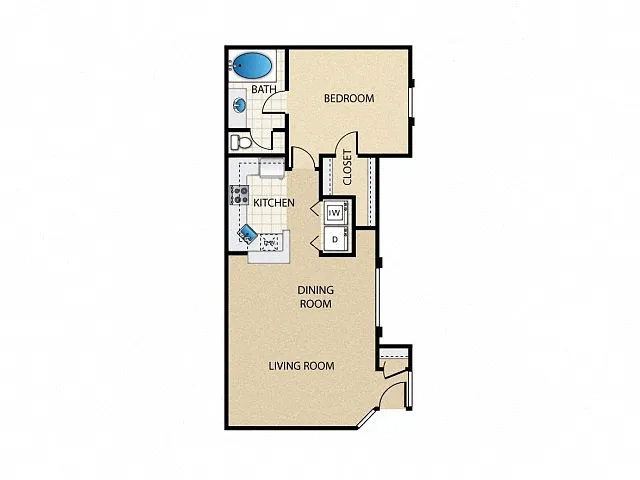 Floor plan Spinnaker