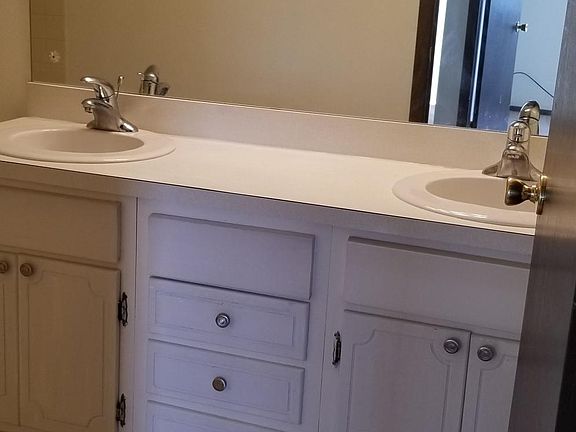 Bathroom with double vanity