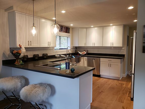 Kitchen from the living room