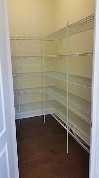 Huge kitchen pantry with plenty of storage