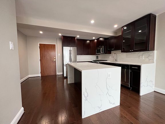 View of kitchen from main living area