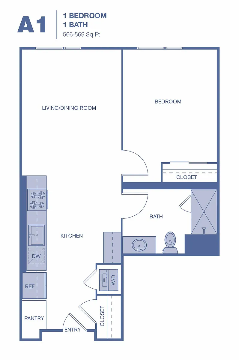 Floor plan A1