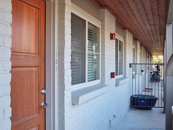 Welcoming front porch.