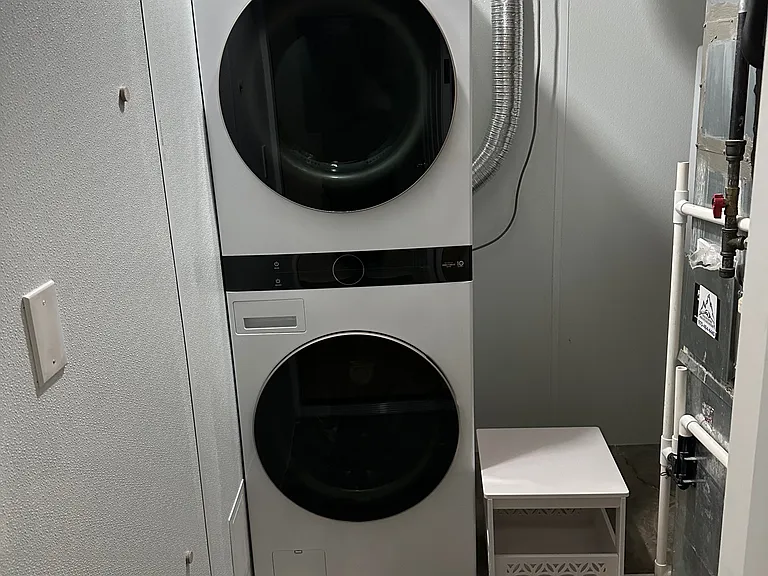 LG Washer/dryer stack.