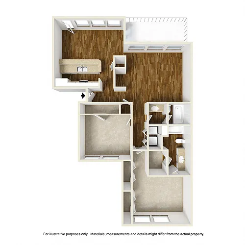 Floor plan Pinehurst-B2