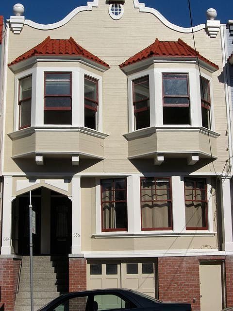 Front of building