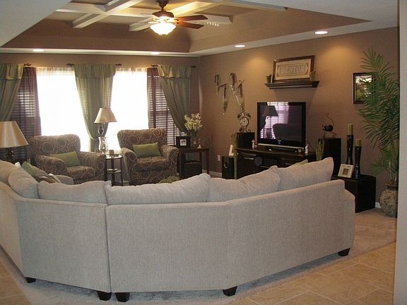 Huge open living room