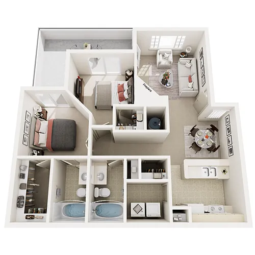 Floor plan D - Classic