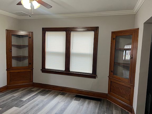 Dining room - built in china cabinets