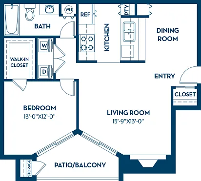 1 Bedroom | 1 Bath | 700 SF 1 Bedroom | 1 Bath | 700 SF