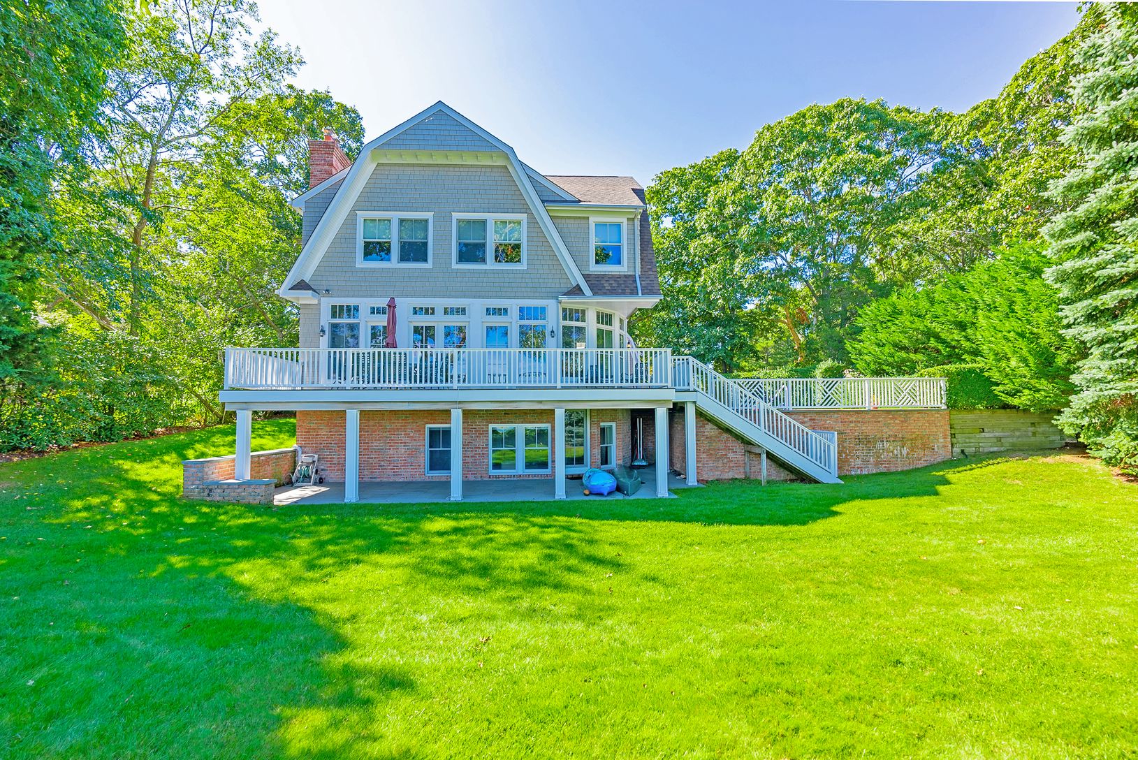 Back of House and Lawn