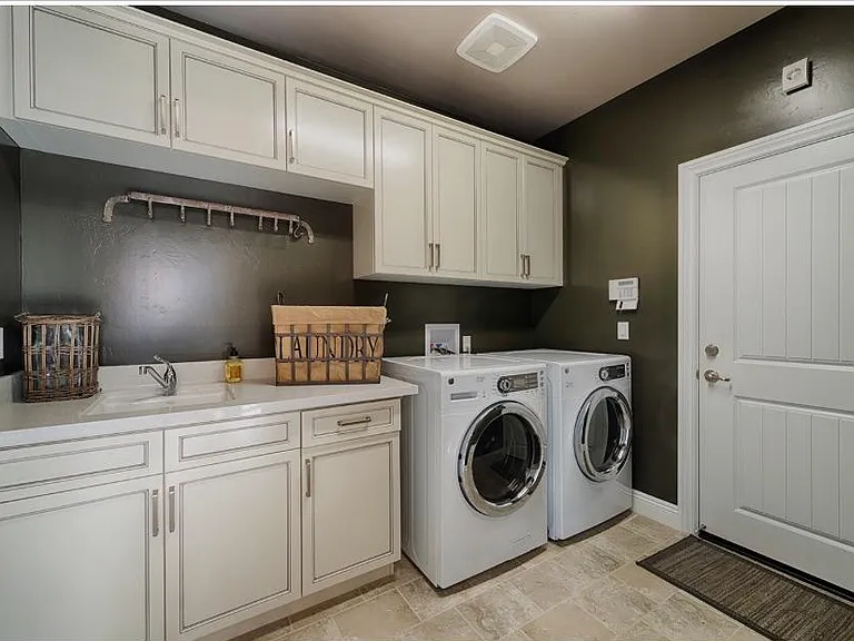 Laundry room on site