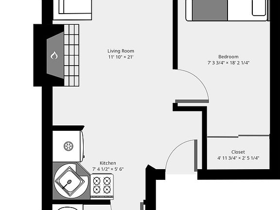 2nd image of 25 W 85th St APT 2A