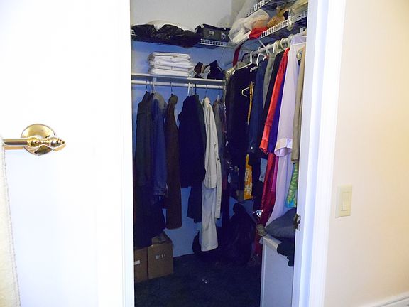 Master walk-in closet