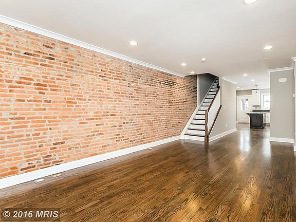 13" Feet Wide with Exposed Brick