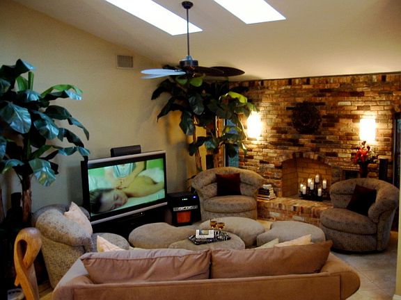 Family Room open to Kitchen and Breakfast Area