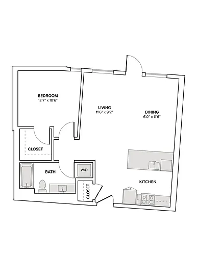 Floor plan A13