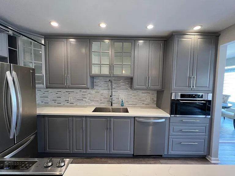Custom designed kitchen with Masterful Storage surprises.