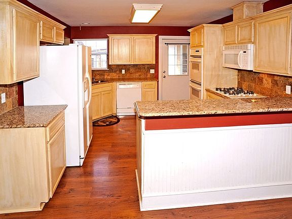 Kitchen recently updated with granite countertops.