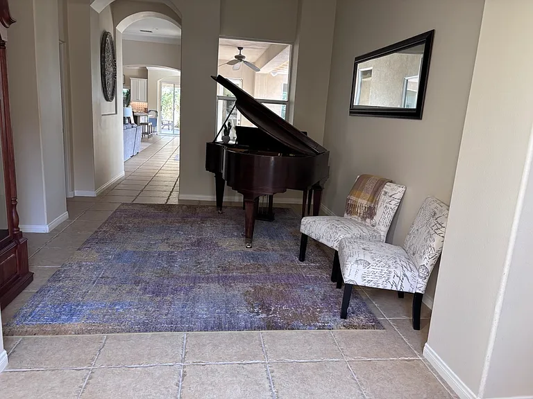 foyer/music room