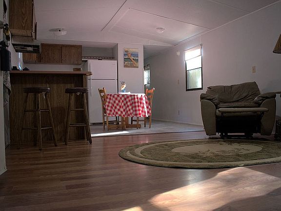 Living room and kitchen