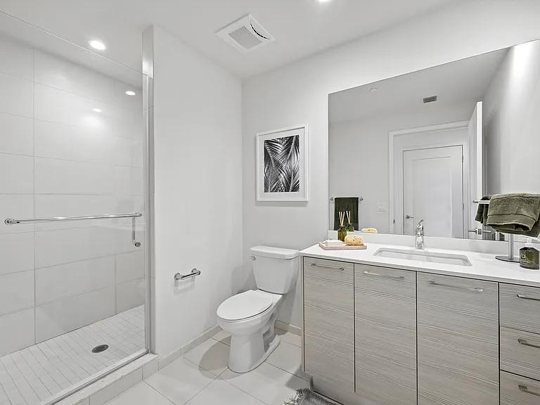 Spa-inspired bathroom