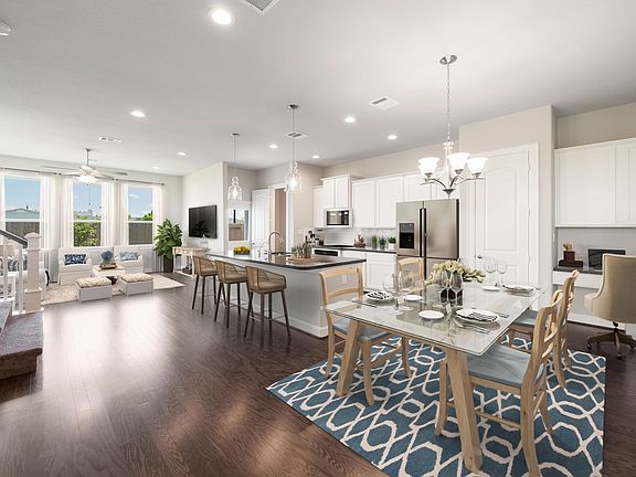 Bright open floorplan