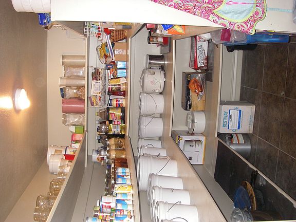 Huge Walk In Pantry