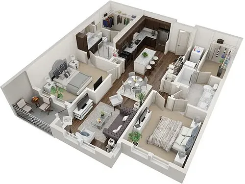 Floor plan B2