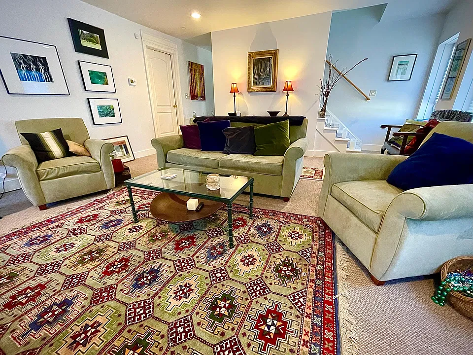 South view of living room