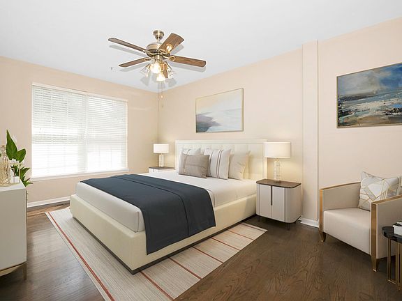 Master Bedroom with Walk In Closet