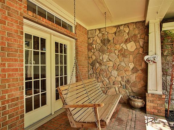 Sit on your front porch and swing a while!