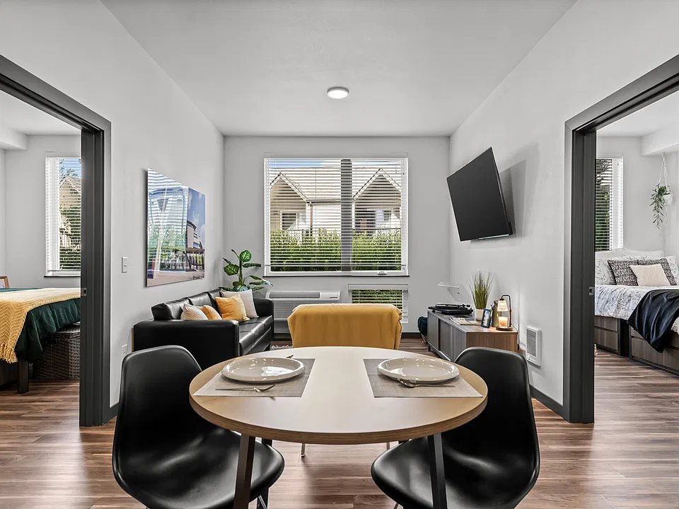 Dining Area and Living Room