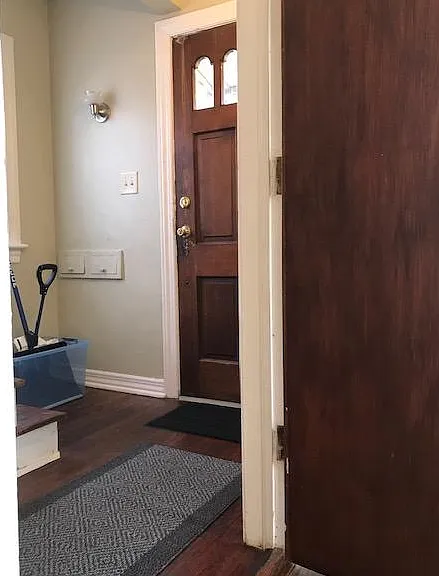front door, foyer